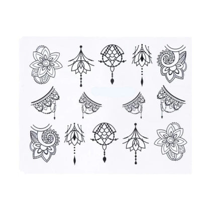 1 Sheet Nail Water Transfer Sticker Cartoon Flamingo Cute Animal Designs Nail Art Slider Manicure - STZ778 - Asia Sell