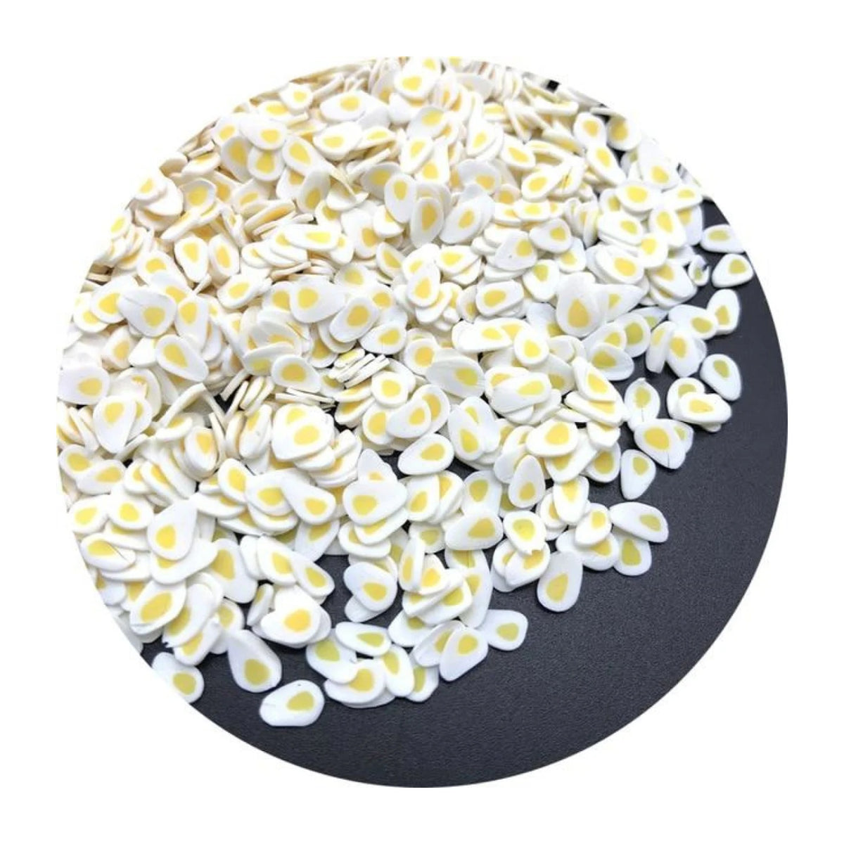 1000Pcs 3-6Mm Mixed Fruit Animal Clay Beads Decoration Crafts Scrapbook Nail Art - Tube Cuts