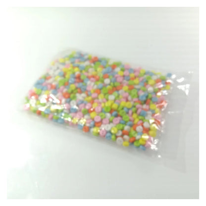 1000pcs 6mm Mixed Colour 2-Hole Resin Mini Buttons Sewing Round Doll Crafts - - Asia Sell