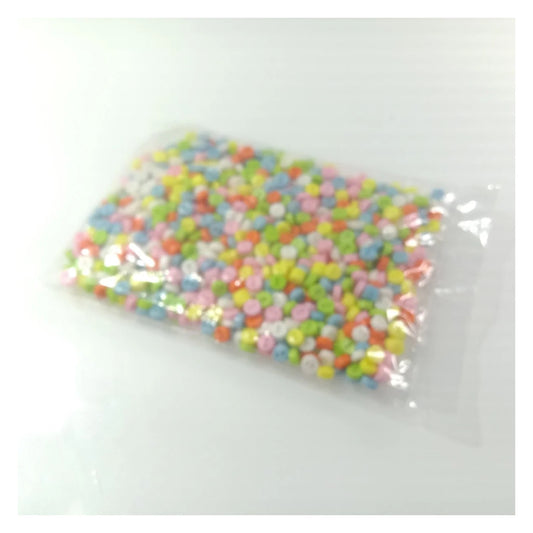 1000pcs 6mm Mixed Colour 2-Hole Resin Mini Buttons Sewing Round Doll Crafts - - Asia Sell