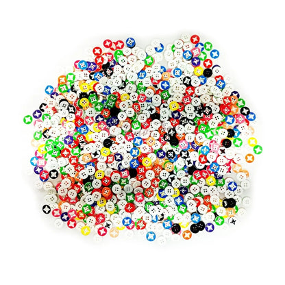 1000pcs Button Clothing Buttons Wood or Resin Scrapbooking Crafts Mixed Sets