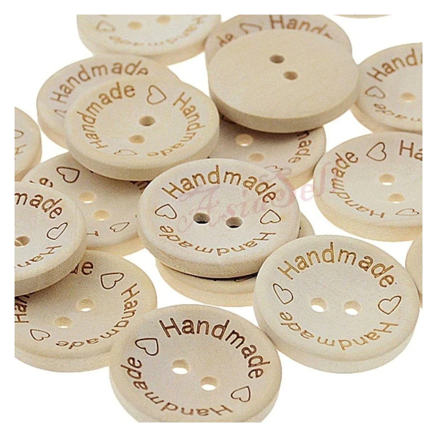 1000pcs Button Clothing Buttons Wood or Resin Scrapbooking Crafts Mixed Sets - Handmade 15-25mm - Asia Sell