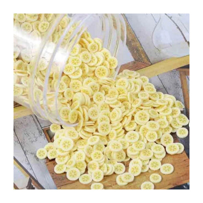 1000pcs Fruit Slice Nail Art Slices Charms 10g Decorations - Bananas - Asia Sell