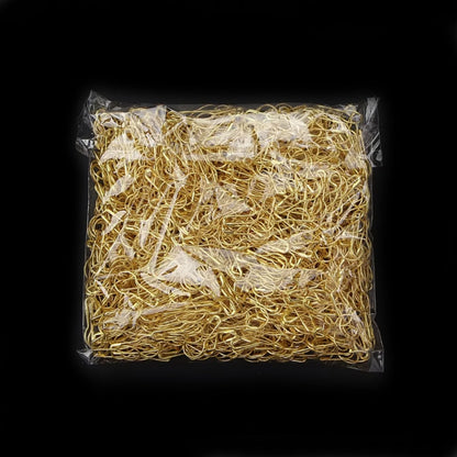 1000pcs Gourd Shape Safety Pins Metal Clips Gourd Pins Knitting Cross Stitch Marker Tag Pins Clips for DIY Clothing Kits | Gold | Asia Sell