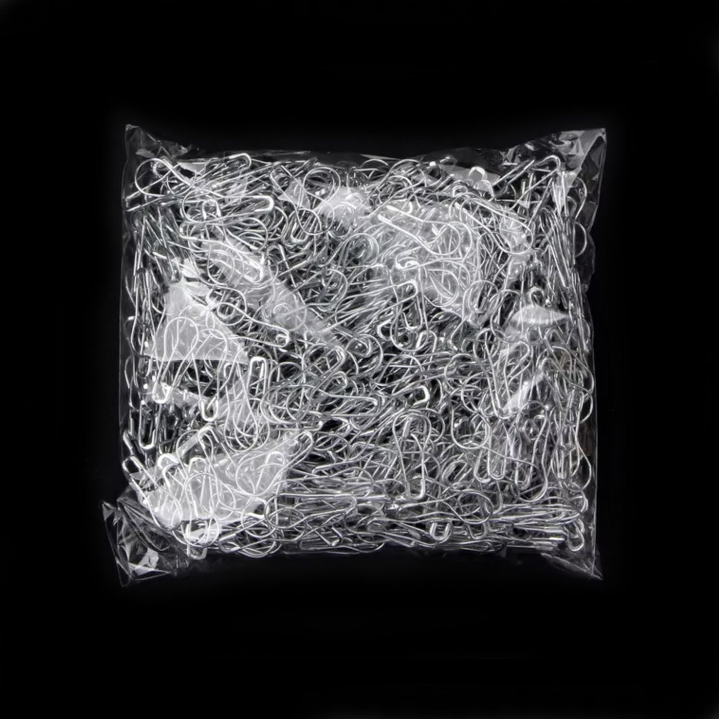1000pcs Gourd Shape Safety Pins Metal Clips Gourd Pins Knitting Cross Stitch Marker Tag Pins Clips for DIY Clothing Kits | Silver | Asia Sell