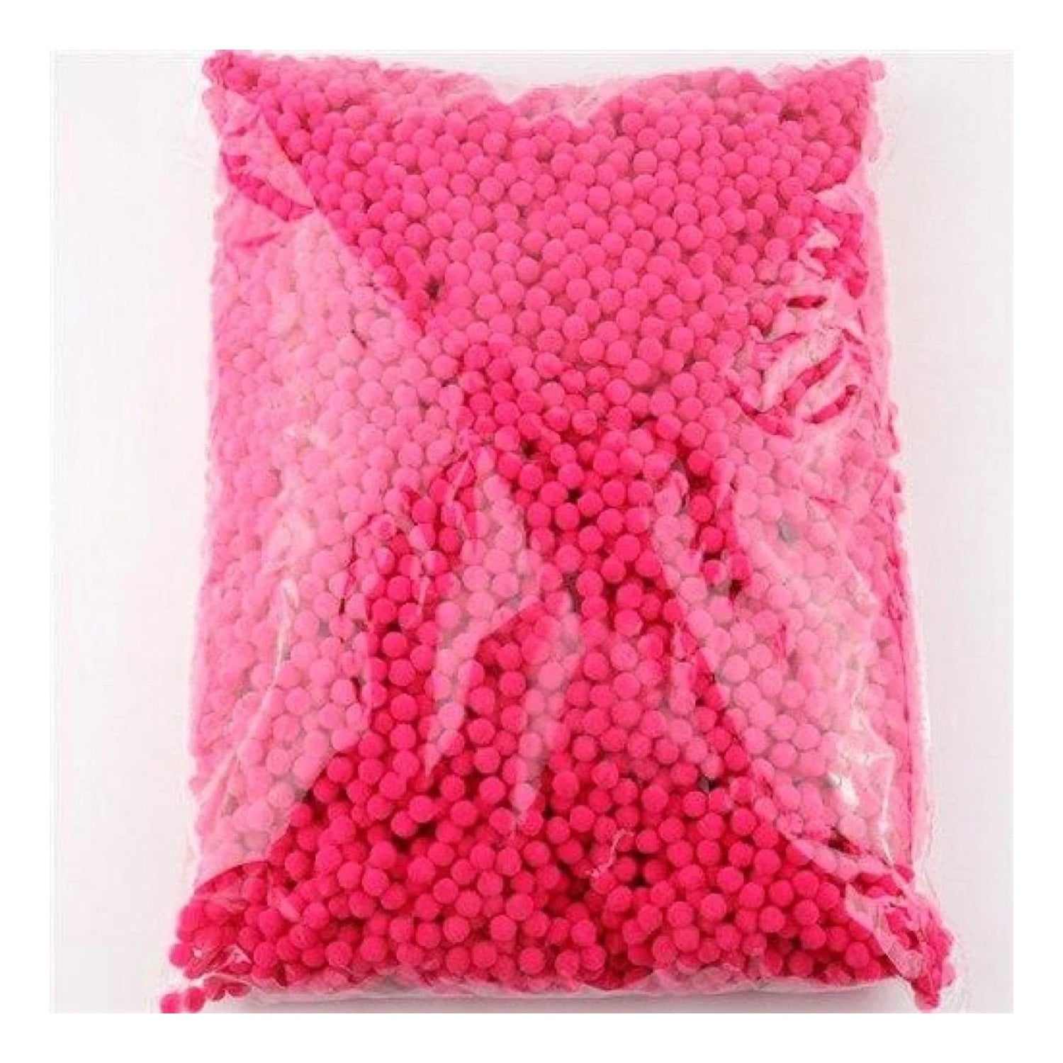 100g Pompoms 10mm Soft Fluffy Plush Balls Crafts Toys DIY Christmas Mixed - Aqua - Asia Sell
