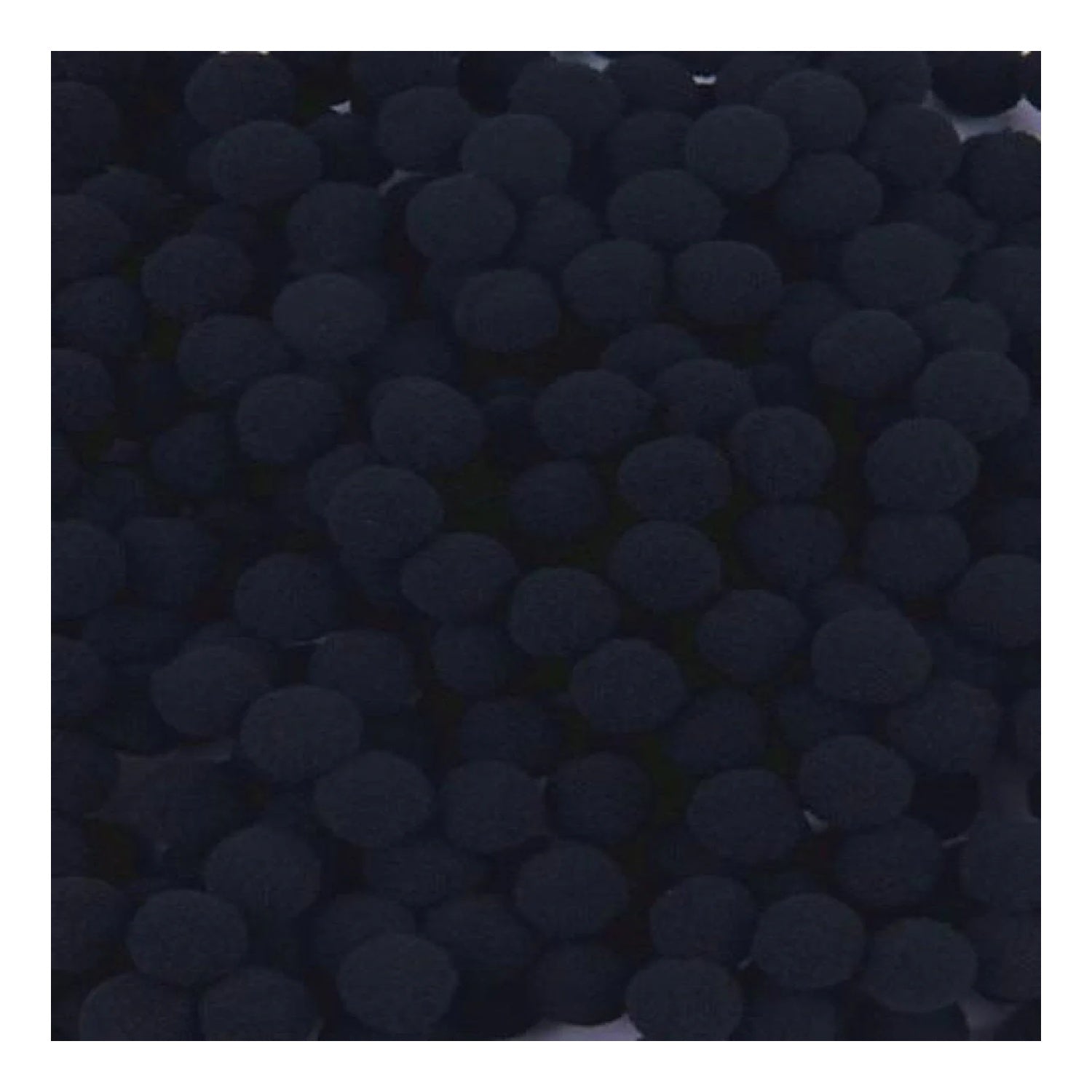 100g Pompoms 10mm Soft Fluffy Plush Balls Crafts Toys DIY Christmas Mixed - Black - Asia Sell