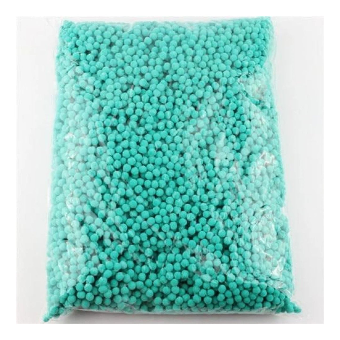 100g Pompoms 10mm Soft Fluffy Plush Balls Crafts Toys DIY Christmas Mixed - Christmas (R,W,G) - Asia Sell