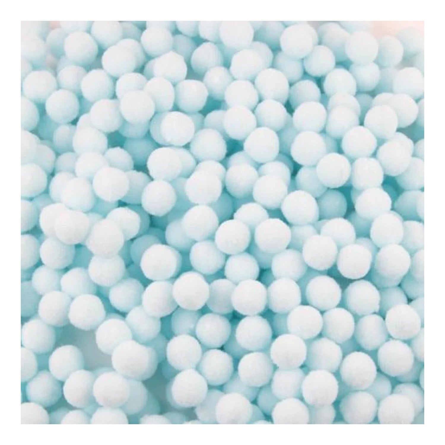 100g Pompoms 10mm Soft Fluffy Plush Balls Crafts Toys DIY Christmas Mixed - Red Orange - Asia Sell