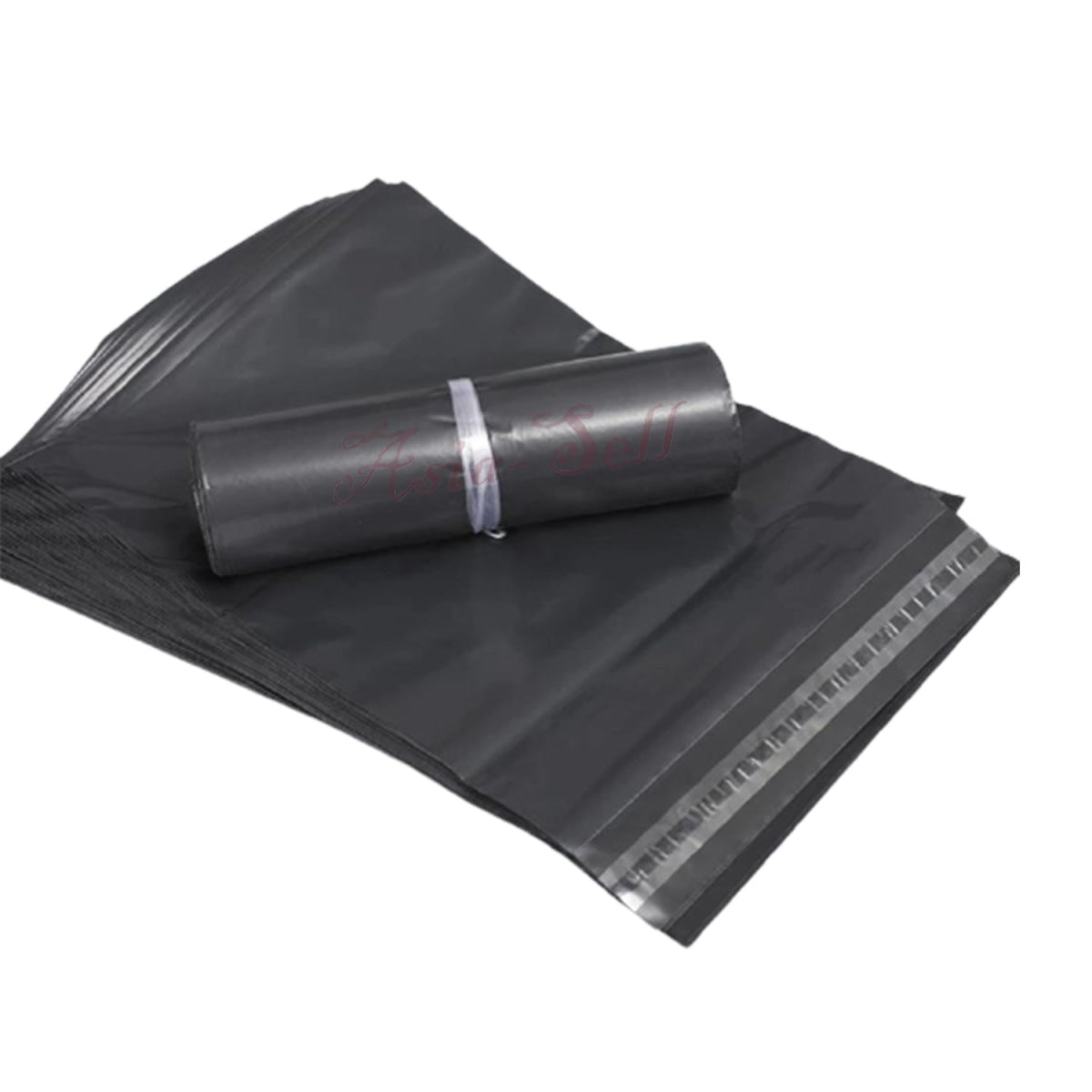 100pcs 11x17cm 15x25cm Black Courier Bags PE Plastic Poly Storage Bag Envelope Mailing Bags Self Adhesive Seal Plastic Pouch Mailers Packages - 11x15cm - Asia Sell