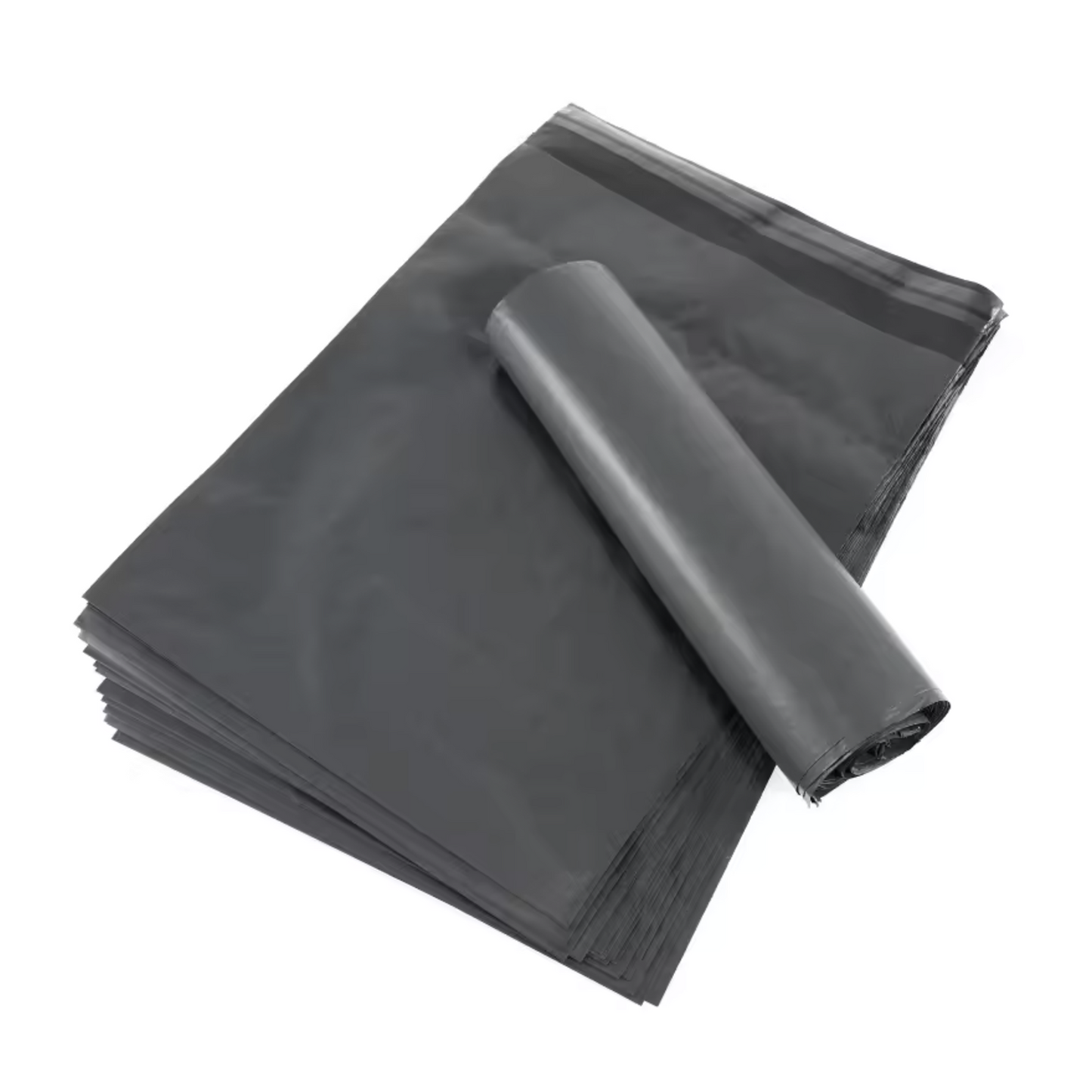 100pcs 11x17cm 15x25cm Black Courier Bags PE Plastic Poly Storage Bag Envelope Mailing Bags Self Adhesive Seal Plastic Pouch Mailers Packages