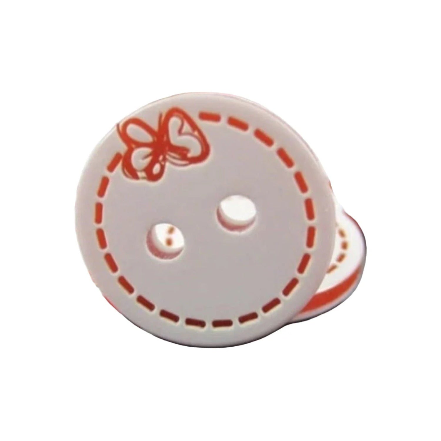 100pcs 12.5mm Butterfly 2 Holes Mixed Round Bowknot Resin Buttons For Clothes Crafts Sewing Scrapbooking - - Asia Sell