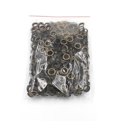 100pcs 2mm 3mm 3.5mm 4mm 4.5mm 5mm 6mm 8mm Eyelets Rivets Metal Buttonholes Buckle Clothing Buttons Bronze Chrome Gold Silver Grey Gun Metal Craft - 1.5mm Bronze - - Asia Sell
