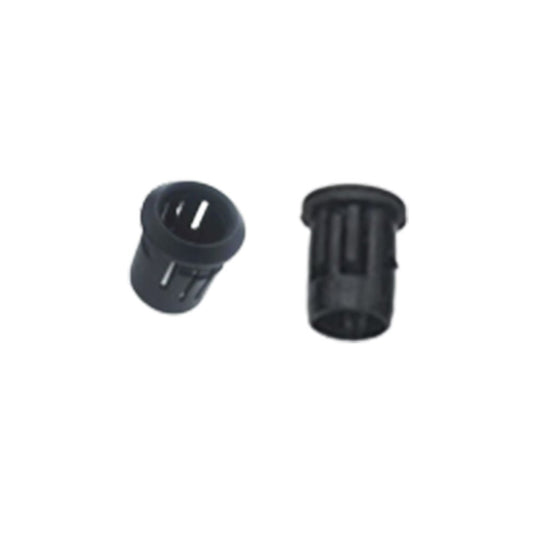 100pcs 3mm Black Plastic LED Holder Bezel Surround Case Cup Panel Mount F3 - Asia Sell