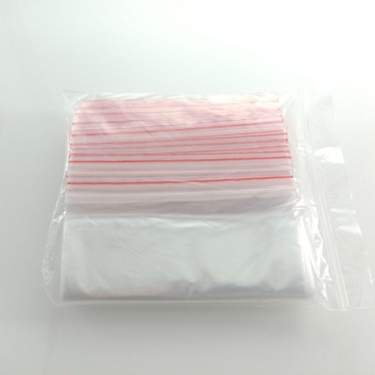 100pcs Clipseal Sealer Satchel 10x15cm Small Plastic Zip Bags Thin - Asia Sell