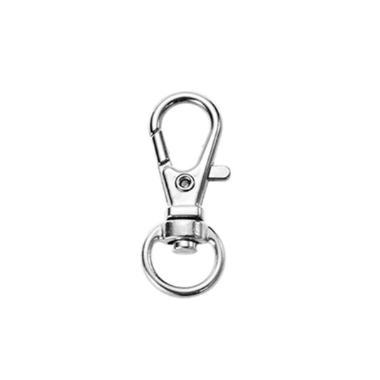 100pcs 30mm Lobster Clasp Swivel Trigger Clips Snap Hooks Key Ring Keychain Bag Keyring - Asia Sell