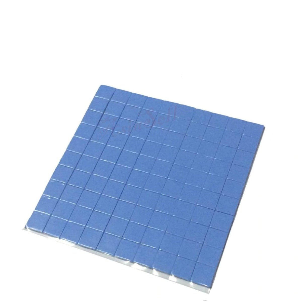 100x100x1mm/2mm CPU Thermal Pad Heatsink Cooling Conductive Silicone Pads Heat Sink - 1mm pre-cut - - Asia Sell