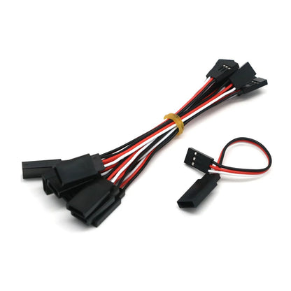 10cm Male Female Quadcopter Extension Servo Cables 100mm