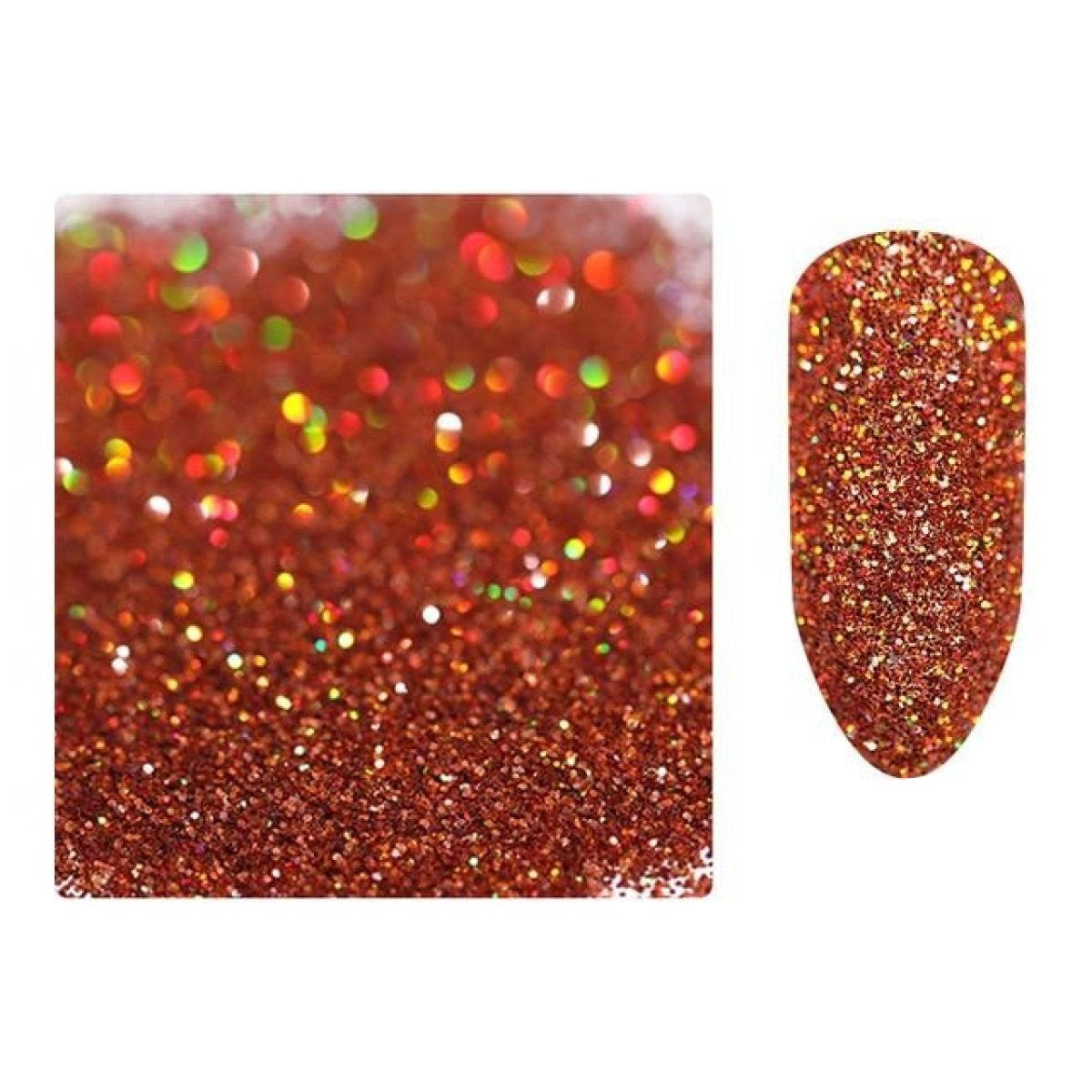10g Holographic Nail Glitter Powder Nail Art Glitter Dust Nail Decorations - 1 - - Asia Sell
