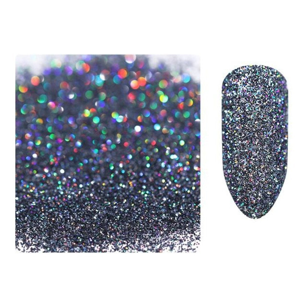 10g Holographic Nail Glitter Powder Nail Art Glitter Dust Nail Decorations - 19 - - Asia Sell