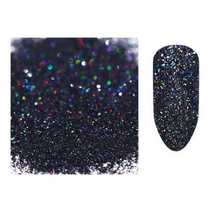 10g Holographic Nail Glitter Powder Nail Art Glitter Dust Nail Decorations - 20 - - Asia Sell