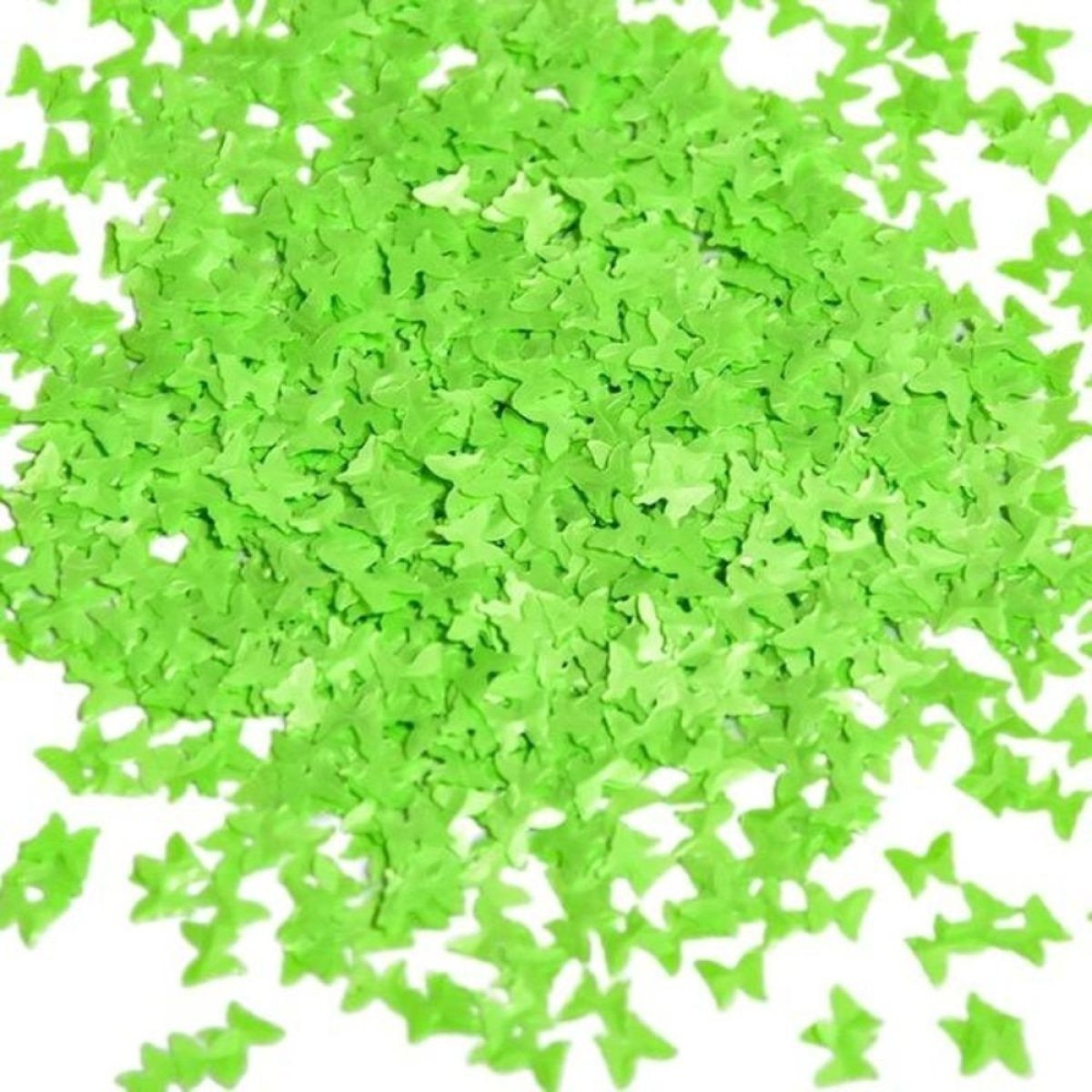 10g Neon Butterfly Glitter for Face Body Nail Art Neon Bright - Green - - Asia Sell