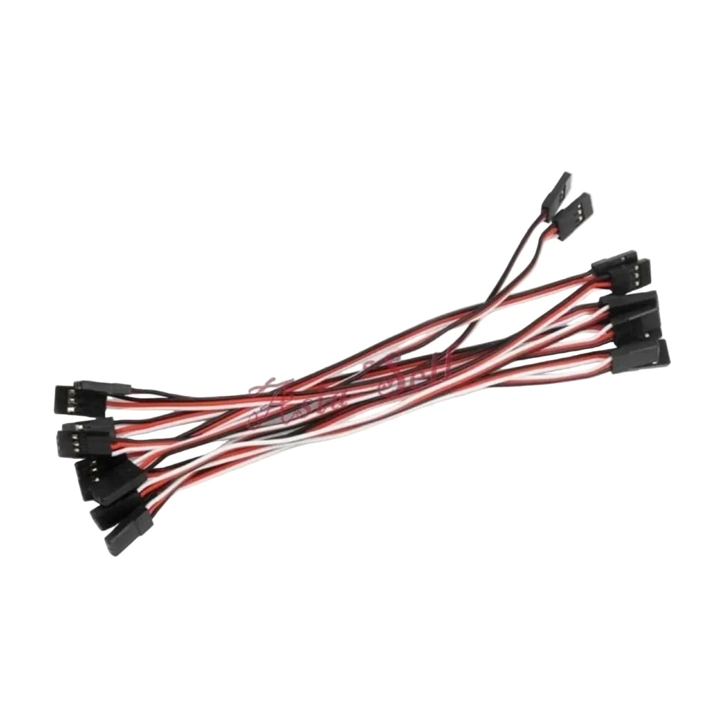 10pcs-100pcs 5cm-30cm Male-Male Quadcopter Extension Servo Leads Cable RC - 10pcs 50mm - Asia Sell