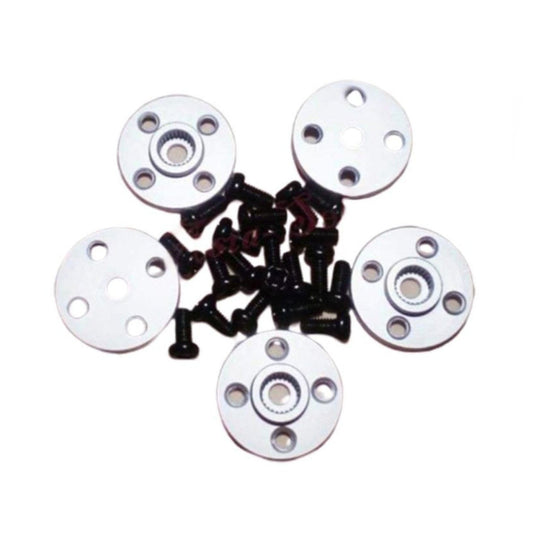 10pcs Round Metal Servos Arm Horn 19mm Disc Mount MG945 MG995 MG946 RC Robot - Asia Sell