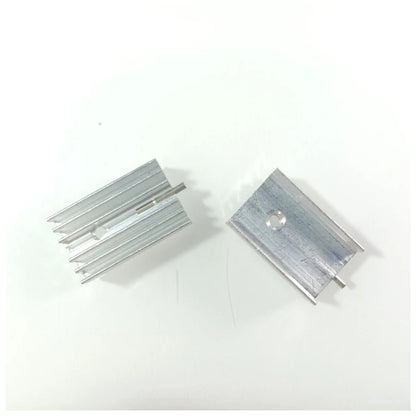 10pcs 25x15x10mm Triode Aluminium Heat Sink TO-220 TO220 Transistor Heatsink Pin - - Asia Sell