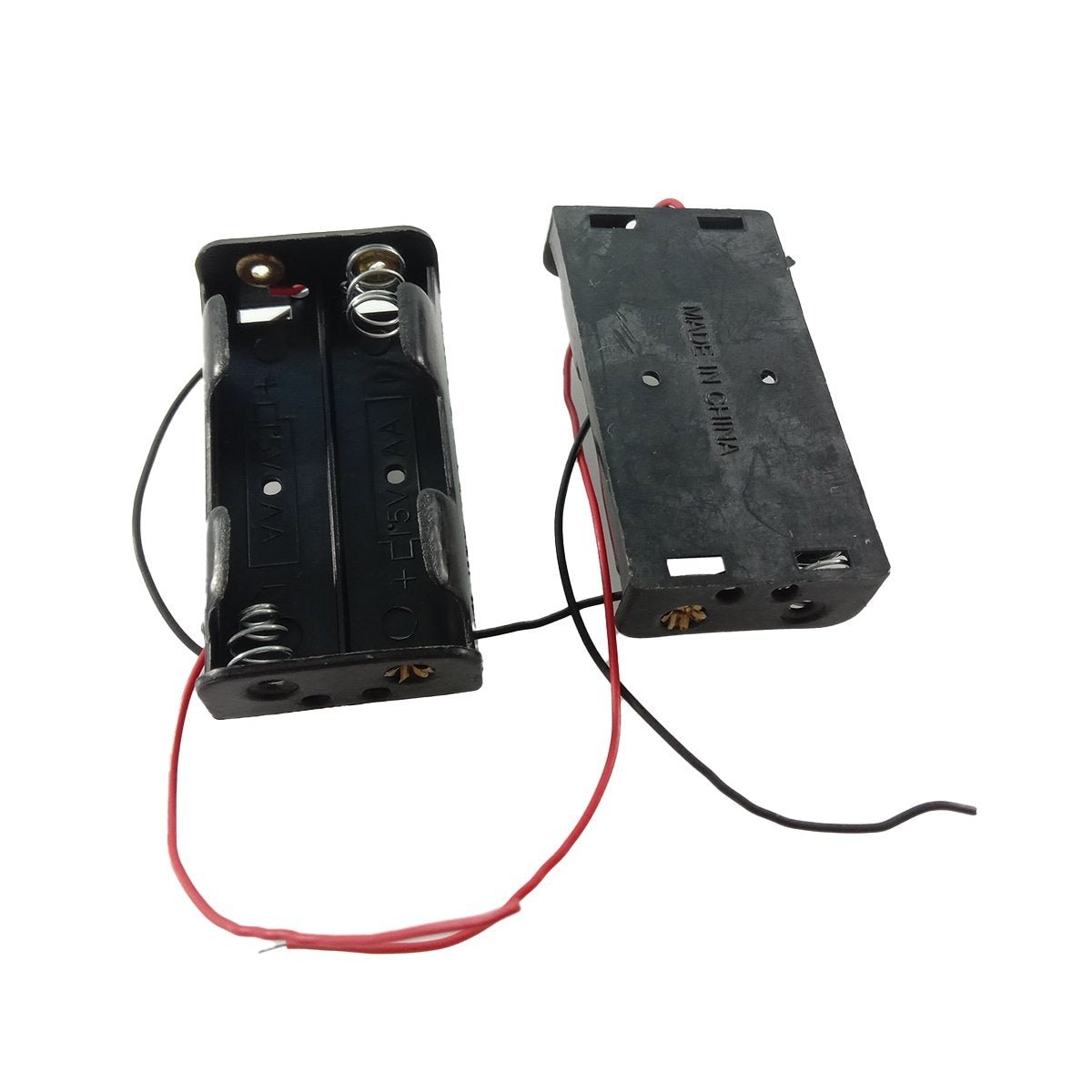 10pcs 2xAA Battery Holder 3V Case Storage Box 2 x AA 2 x 1.5V 2x1.5V - Asia Sell