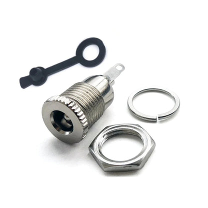 10pcs DC099 Copper 5.5x2.5mm Female DC Socket Jack Power Plug Female Panel Mount - Asia Sell