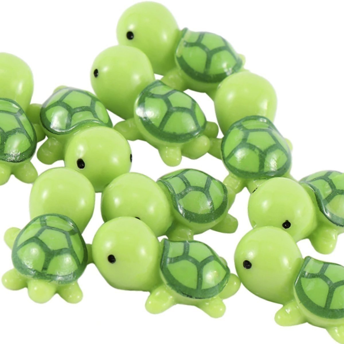 10pcs Figurine Turtles Miniature Mini Garden Animal Craft Toy - - Asia Sell