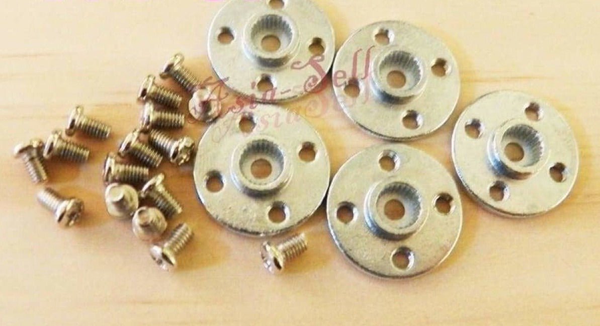 10pcs Round Metal Servos Arm Horn 19mm Disc Mount MG945 MG995 MG946 RC Robot - - Asia Sell