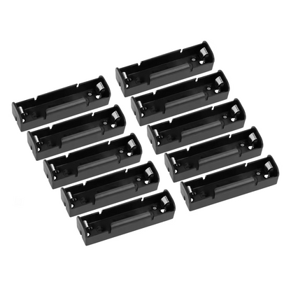 10pcs 18650 Battery Holder 1x18650 Case Storage Box 3.7V