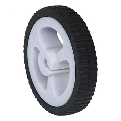 4/20pcs D-hole Rubber Wheel Suitable for N20 Motor D Shaft Tire Car Robot DIY Toys Parts 45 Degree View