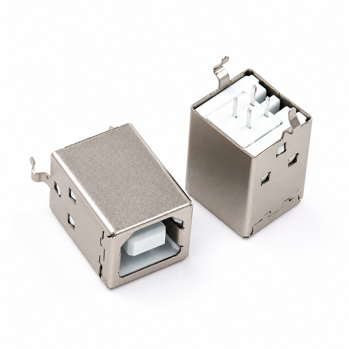 10pcs Square USB Socket USB B Type Female 180 Degree PCB Connector Printer Data | Asia Sell