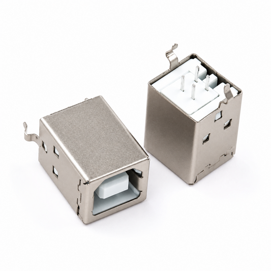 10pcs Square USB Socket USB B Type Female 180 Degree PCB Connector Printer Data | Asia Sell