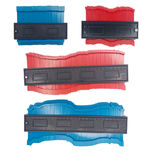 12-25cm Contour Shaping Profile Gauge Tiling Tiles Edge Shaping Wood Contour Ruler Tool | Main Image