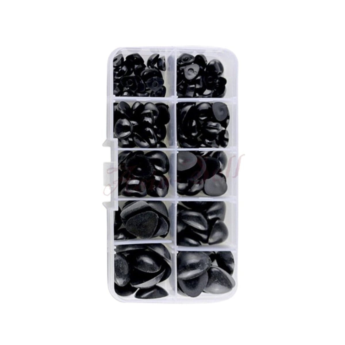 150pcs Set Plastic Toy Noses Triangle Nose Black Brown Pink Bear Puppet Dolls Toy - Brown - - Asia Sell