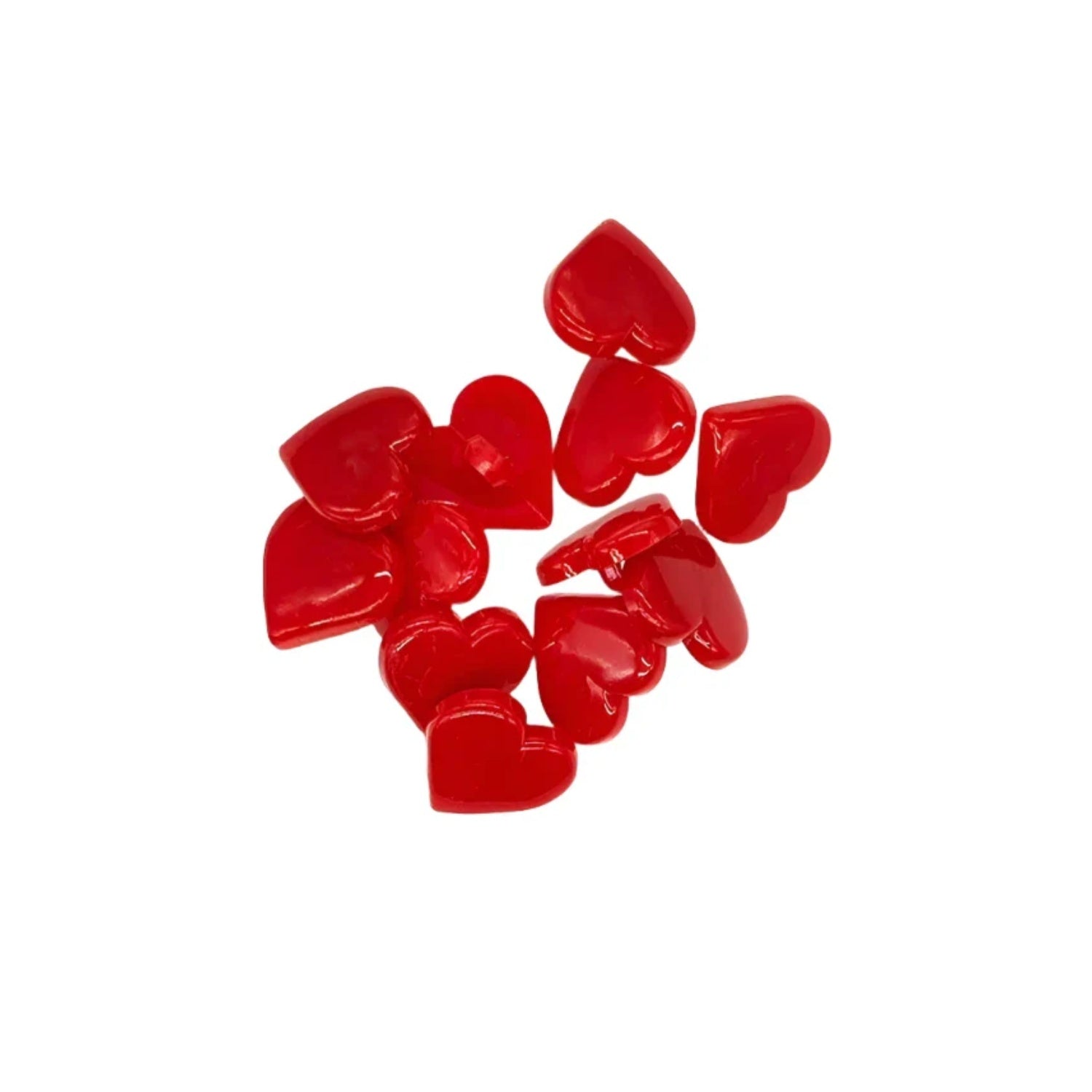 17mm Resin Buttons Scrapbook Heart Red Buttons for Clothing Sewing Supplies Sewing Accessories Buttons for Crafts | Main Image | Asia Sell