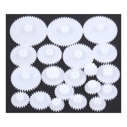 Plastic Gears Set Car Kits Motor Gearbox Reduction Model Drive Robot Kit - A - Asia Sell