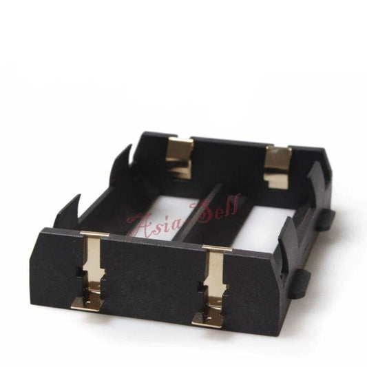 1pcs 2 x 26650 Battery Box Holder Case Copper PCB Pins SMD SMT 2x26650 26650 - Asia Sell