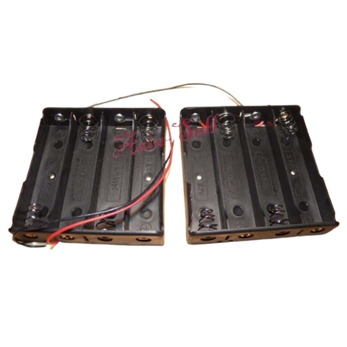 1pcs 4x18650 Battery Holder 14.8V Storage Box Case Leads Wires 4x3.7V 4 x 18650 - Asia Sell