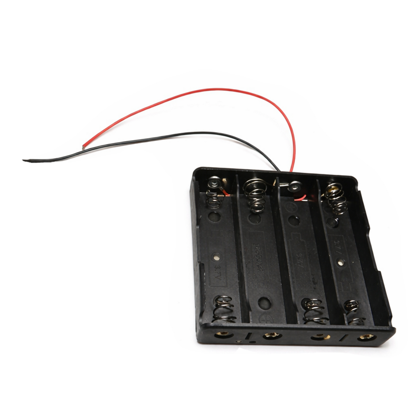 1pcs 4x18650 Battery Holder 14.8V Storage Box Case Leads Wires 4x3.7V 4 x 18650