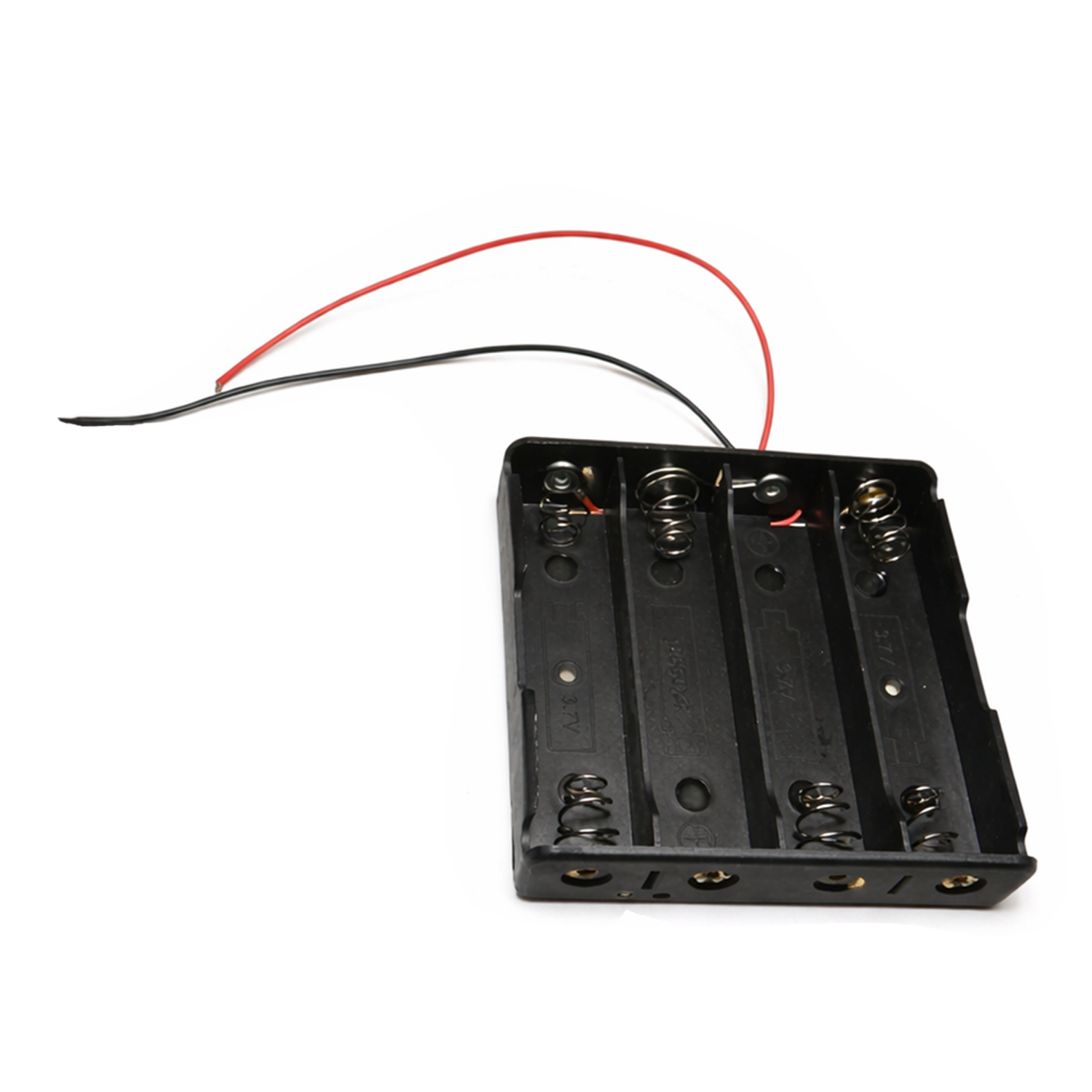 1pcs 4x18650 Battery Holder 14.8V Storage Box Case Leads Wires 4x3.7V 4 x 18650
