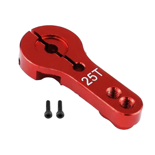 1pcs RED 25T M3 Aluminium RC Servo Arm Horn CNC for Savox Power - Asia Sell