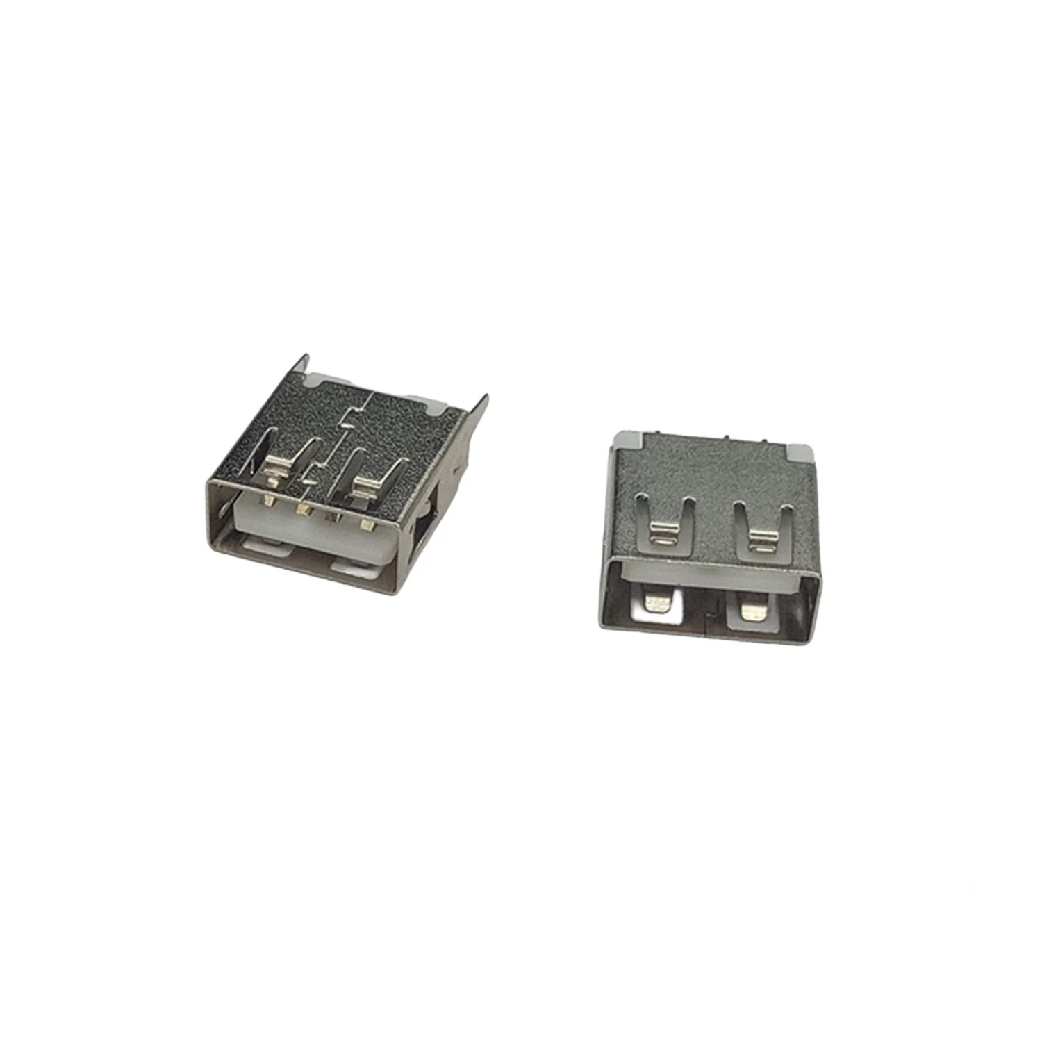 2-20pcs USB Type A Port Female Solder Jacks 13.7mm PCB Socket Single USB-A 4Pin
