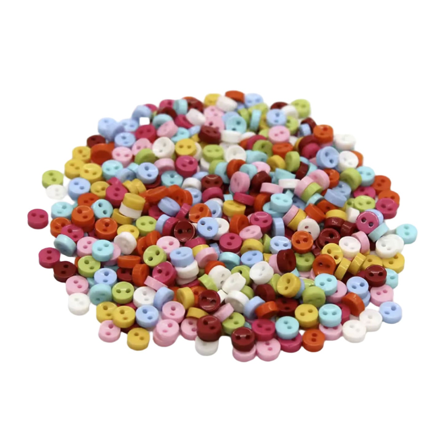 20-200pcs 6mm Mixed Mini Tiny Plastic Buttons Diy Dolls Clothing Crafts | Asia Sell