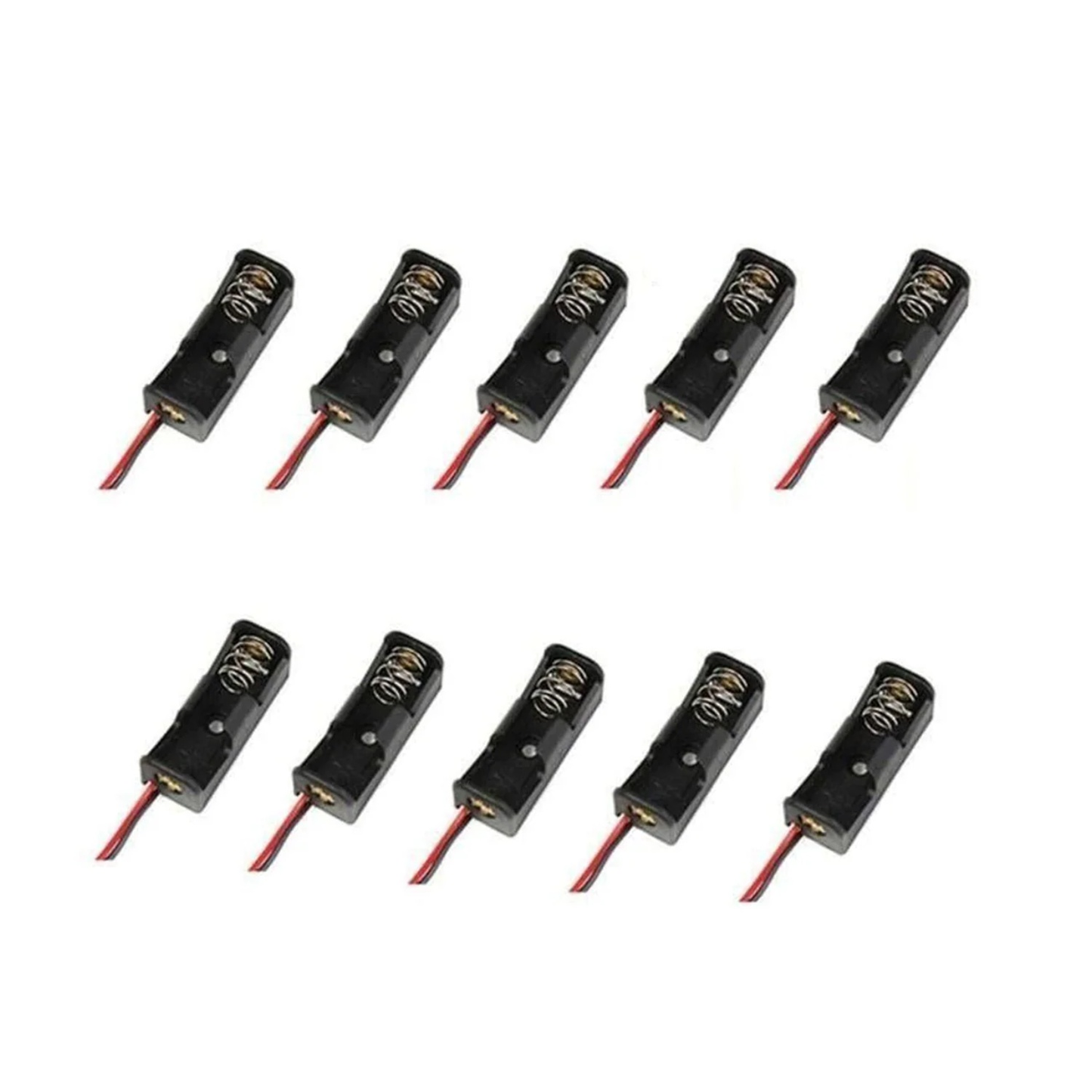 200pcs 23A Battery Holder Black 12V Charger lip Holder Box Case Wires A23 - Asia Sell
