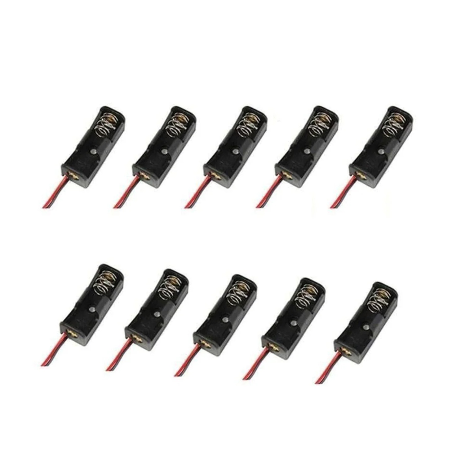 200pcs 23A Battery Holder Black 12V Charger lip Holder Box Case Wires A23 - Asia Sell